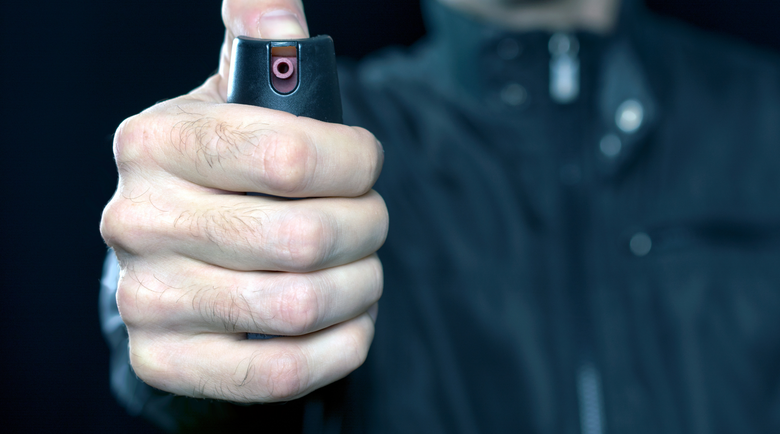 Security holding pepper spray - pepper spray - pepper spray south africa