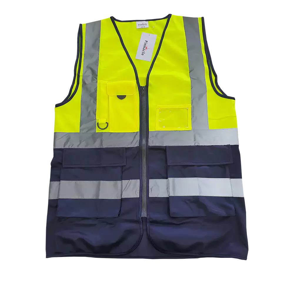 Lime / Navy Signal Vest | Supply Shop