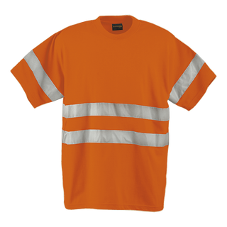 150g Poly Cotton Safety T-Shirt with tape (TSS150BT)