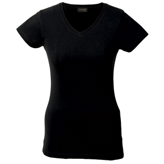 170g Slim Fit V-Neck T-Shirt Ladies