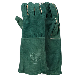 Econo Green Lined Welding - Elbow Glove-Workwear-Welding Gloves South Africa | Best Welding Gloves | Leather Safety Gloves-Supply Shop