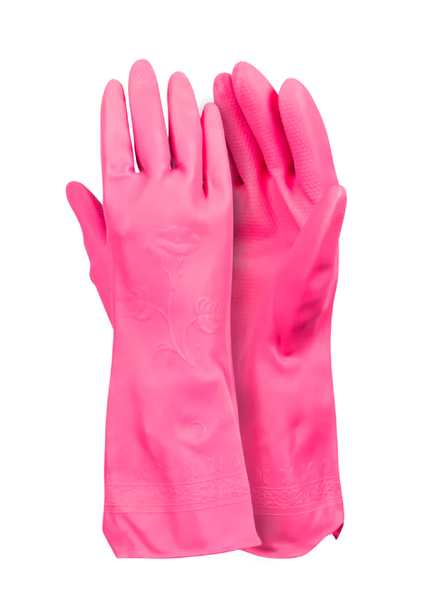 Pink Household Gloves | household latex gloves | household gloves | Supply Shop