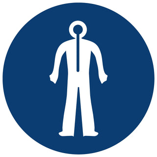 Thermal Suit Shall Be Worn safety sign (MV 24)