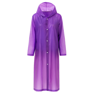 Buy purple Transparent Adult Rain Coats