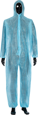 Disposable Overall Zip with Hood