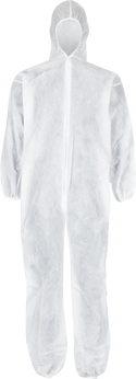 Disposable Overall Zip with Hood