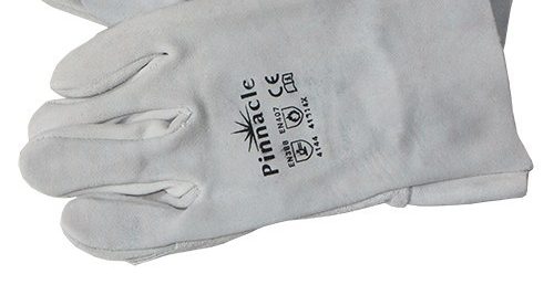 Chrome Leather Glove Double Palm 2.5" Premium