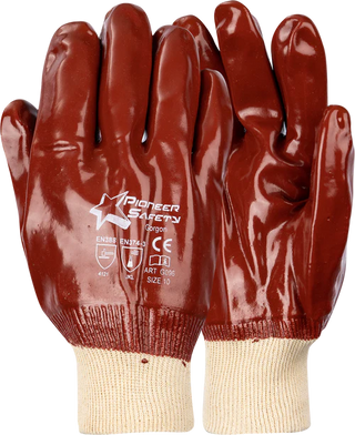 PIONEER PVC Gorgon Brown Heavy Duty Glove