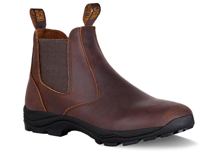 JCB Chelsea Brown Crazy Horse Soft Toe | Supply Shop