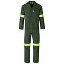 Acid Resistant Poly Cotton Conti Suit - Reflective Arm & Legs