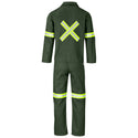 Acid Resistant Poly Cotton Conti Suit - Reflective Arm, Legs & Back