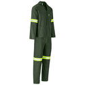 Acid Resistant Poly Cotton Conti Suit - Reflective Arm, Legs & Back