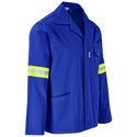 Site Premium Poly Cotton Jacket - Reflective Arms