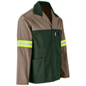 Site Premium Two-Tone Poly Cotton Jacket -Reflective Arms & Back