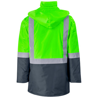 Hazard Padded Two-Tone Hi-Vis Reflective Jacket