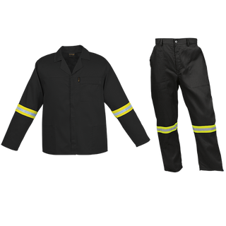 Budget Poly Cotton Conti Suit with Reflective