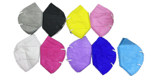 Coloured KN95 Non-medical Mask - 10 pcs per box