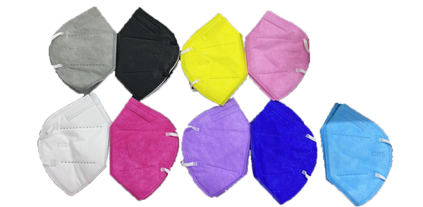 Coloured KN95 Non-medical Mask - 10 pcs per box
