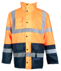 High Visibility Two Tone Freezer Traffic Jacket