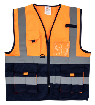 Pioneer® Org/Navy Siganling Vest