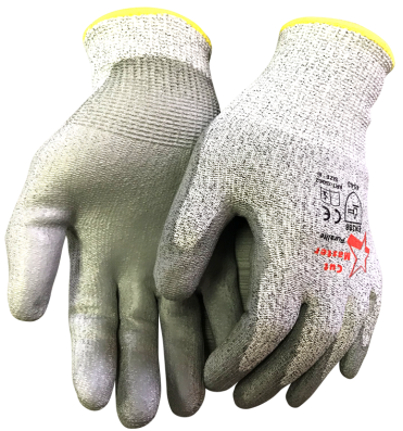 Cut Master Puralite Cut Lv5 ,Pu Palm-Gloves | cut resistant safety gloves | Supply Shop