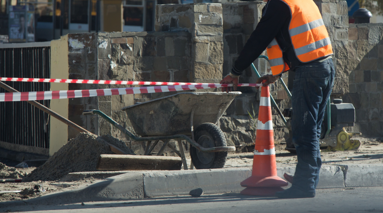 Barrier tape used on site - barrier tape - printed barrier tape