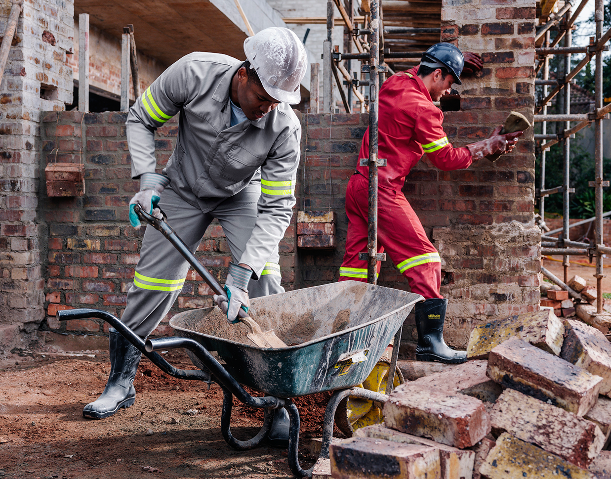 Employees working in Conti Suits // Conti suits, work suits 