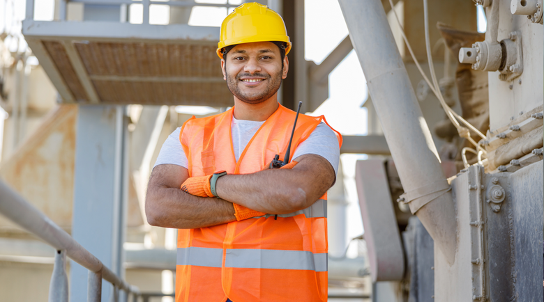 Guy with Reflective Vest - High Visibility and High Fashion The Construction Pro's Guide to Modern Workwear