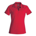 Ladies’ Synergy Polo - Red/Black - End Of Range