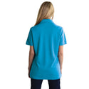 Ladies’ Vector Polo - Cyan/Graphite -  End Of Range