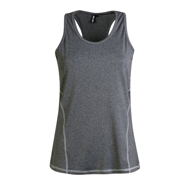 Ladies' Active Top - Graphite Melange -  While Stocks Last