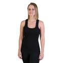 Ladies’ Racerback Top - Black - While Stock Last