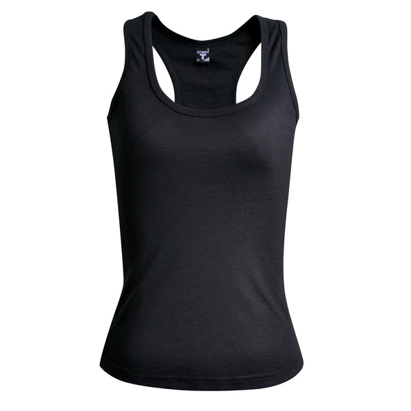 Ladies’ Racerback Top - Black - While Stock Last