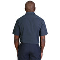 Matthew Shirt Short Sleeve - Check 1 - Navy
