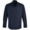 Icon Woven Shirt Long Sleeve - Navy