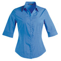 Donna Blouse 3/4 Sleeve - Check 3 - End Of Range