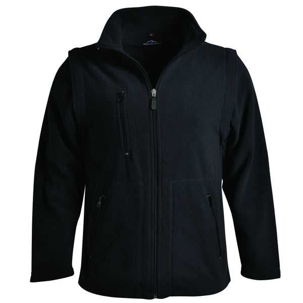 Ladies’ Zip Off Sleeve Polar Fleece