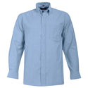 Prime Woven Shirt Long Sleeve-Sky Blue- End Of Range