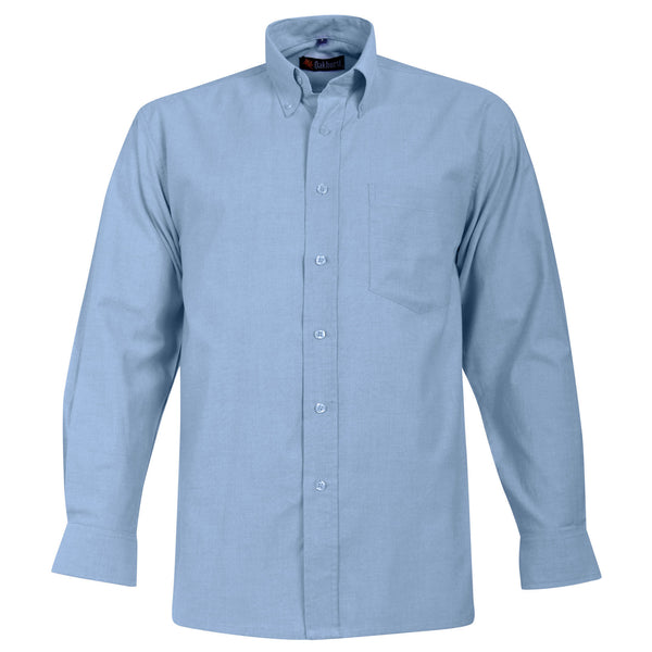 Prime Woven Shirt Long Sleeve-Sky Blue- End Of Range