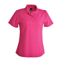 175g Ladies’ Classic Pique Knit Polo - Hot Pink - While Stocks Last