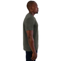 140g Urban Lifestyle V-Neck T-Shirt  -  Army green melange - While Stocks Last