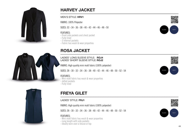 Rosa Jacket Short Sleeve - Navy - While Stocks Last