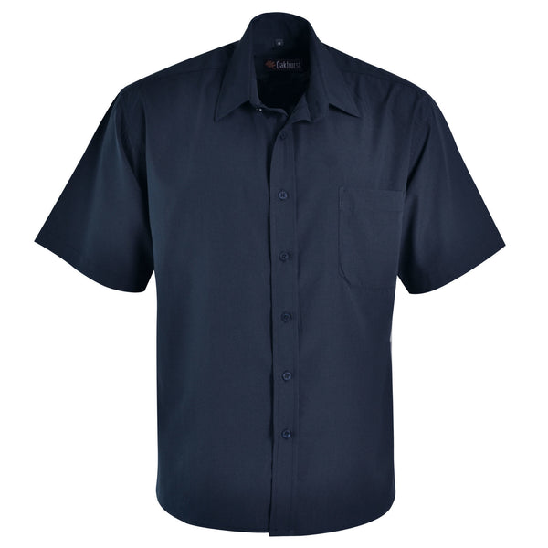 Icon Woven Shirt Short Sleeve - Navy - While Stocks Last