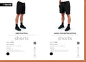Men's Active Shorts - Black - End Of Range