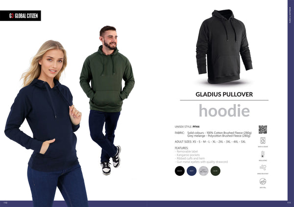 Unisex Gladius Pullover Hoodie
