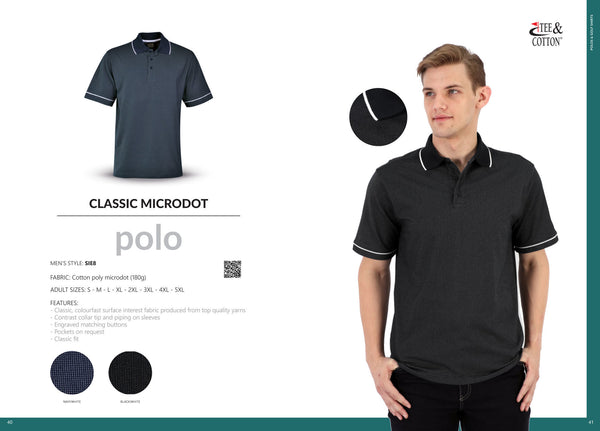 Classic Microdot Polo
