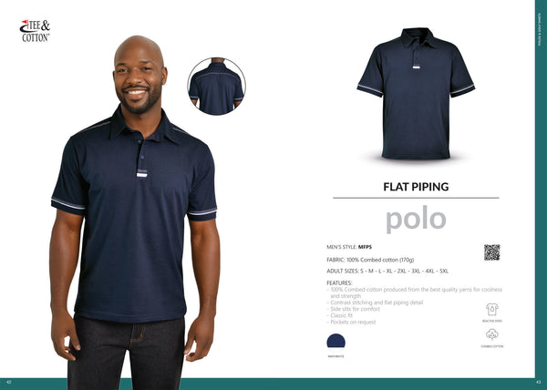 Flat Piping Polo