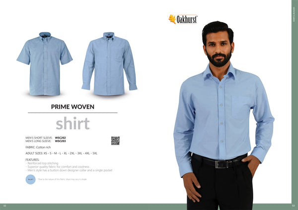 Prime Woven Shirt Short Sleeve