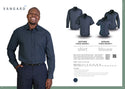 Roselina Blouse Long Sleeve - Check 1 - Navy