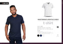 160G Heavyweight Lifestyle V-Neck T-Shirt